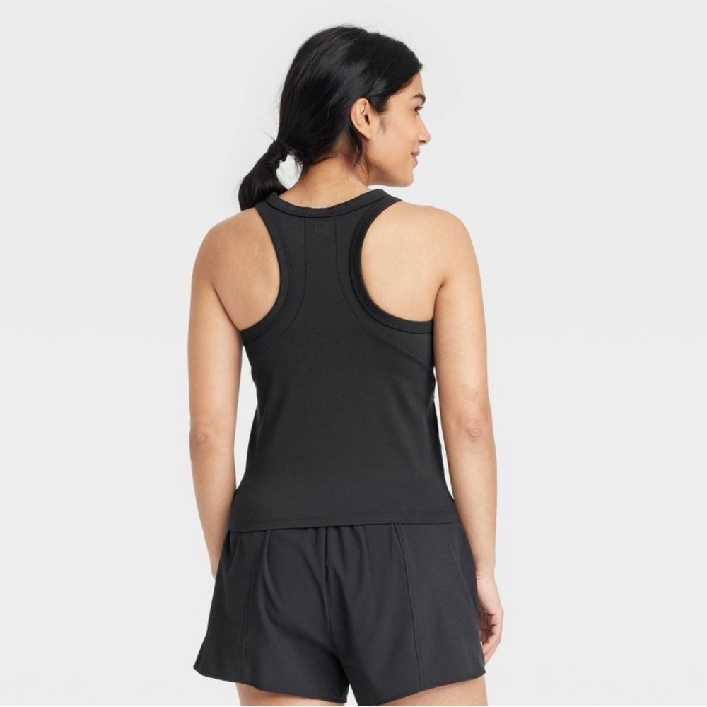 NWT All in Motion High Neck Racerback Tank Top - Picture 2 of 3